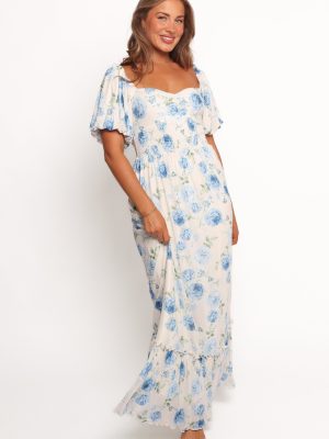 Devon Maxi Short Sleeve Dress - Summer Song