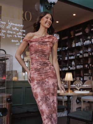 Donata Top - Blurred Botanics