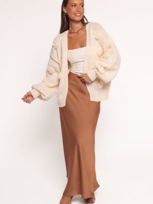 Doralee Rose Cardigan - Cream
