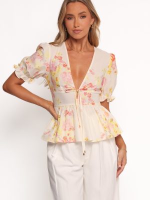 Duchess Top - Pink Floral