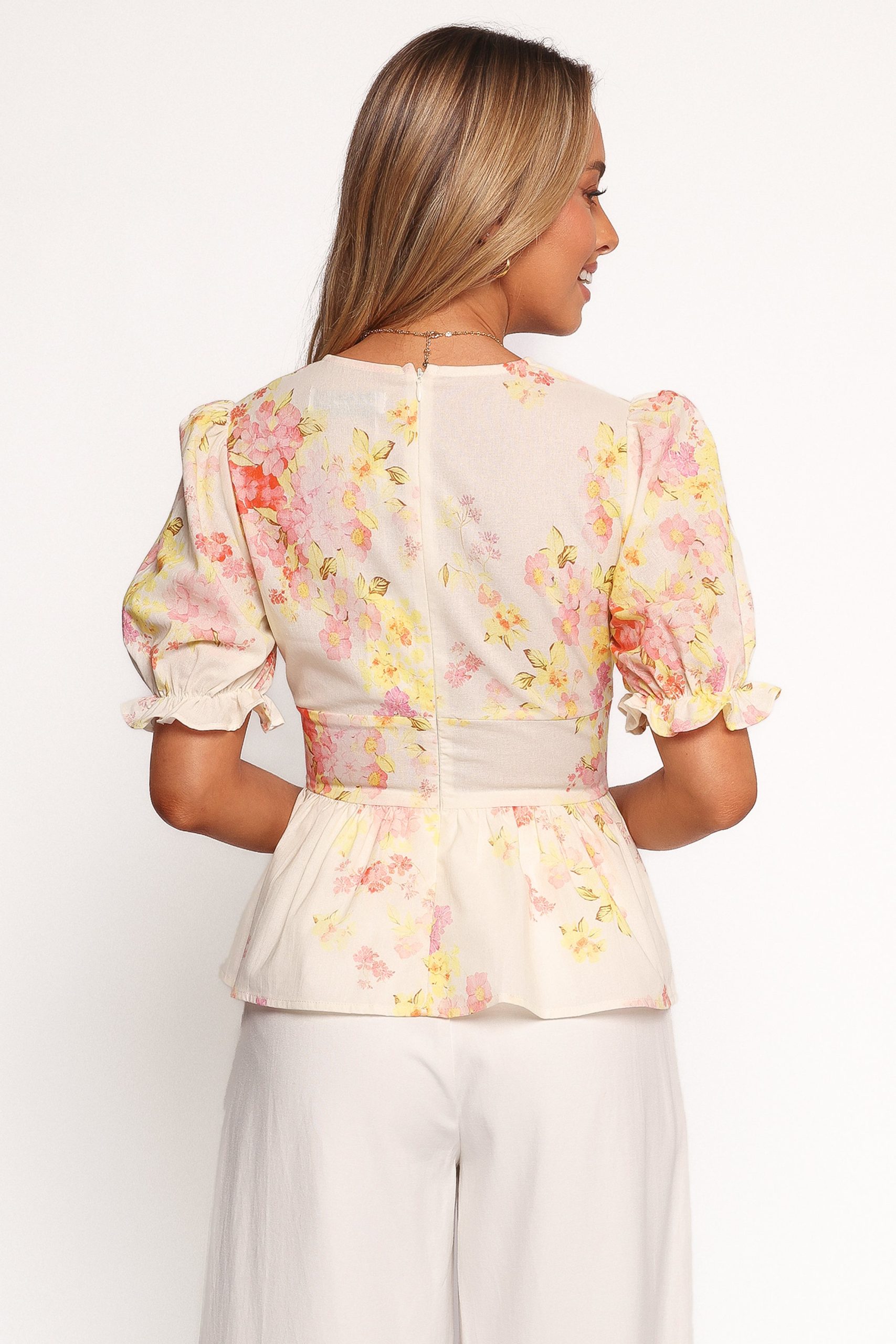 Duchess Top - Pink Floral - Image 4