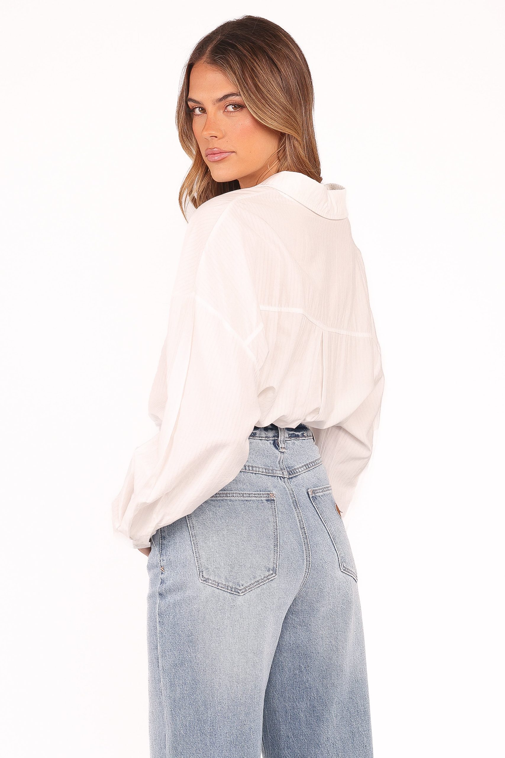 Edwards Shirt - White Stripe - Image 5