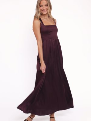 Elania Maxi Dress - Plum