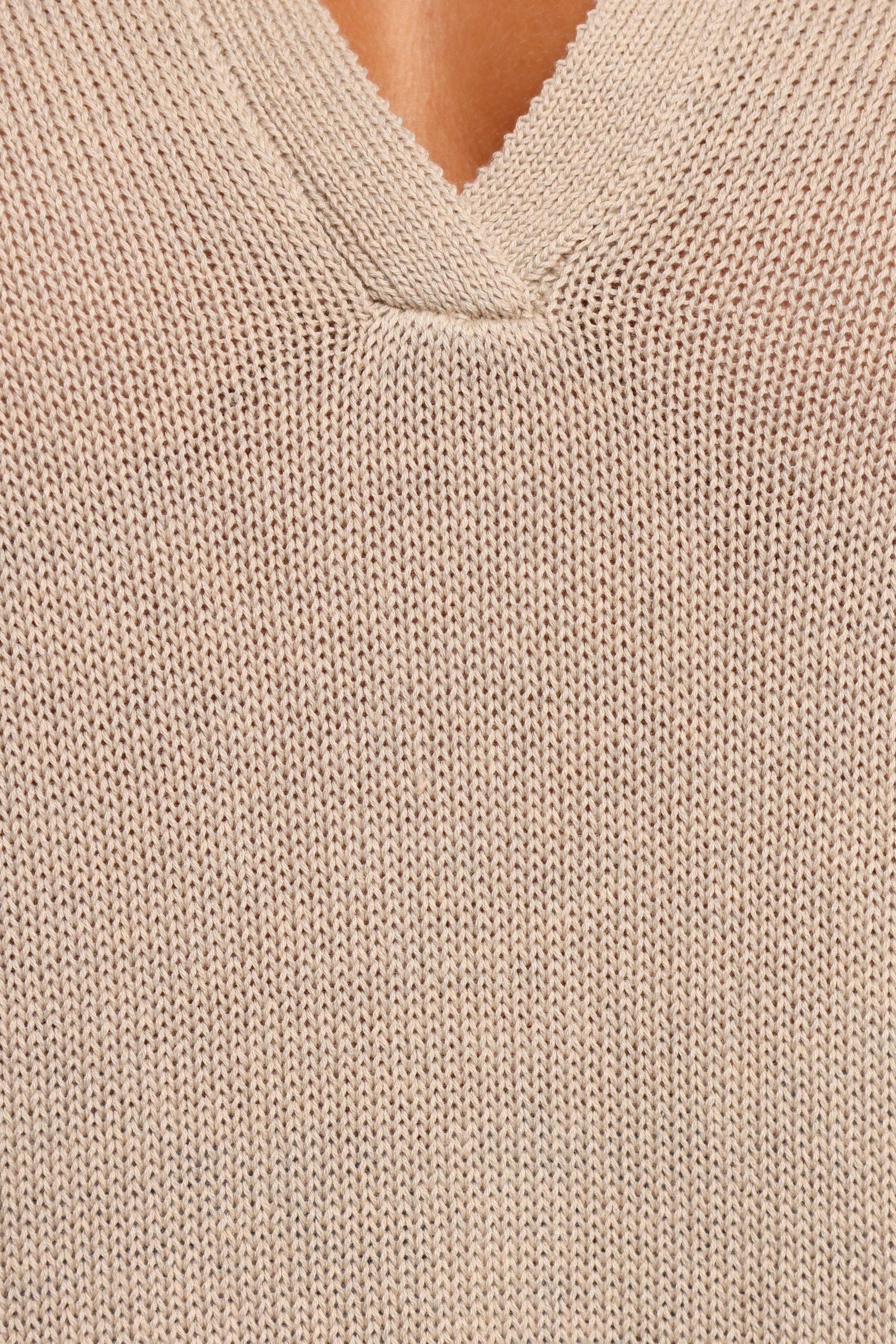 Eldora Knitted Top - Oatmeal - Image 8