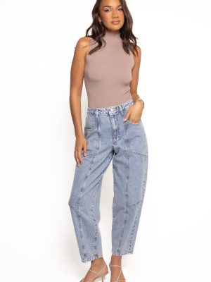 Ellis Barrel Leg Jeans - Roadtrip