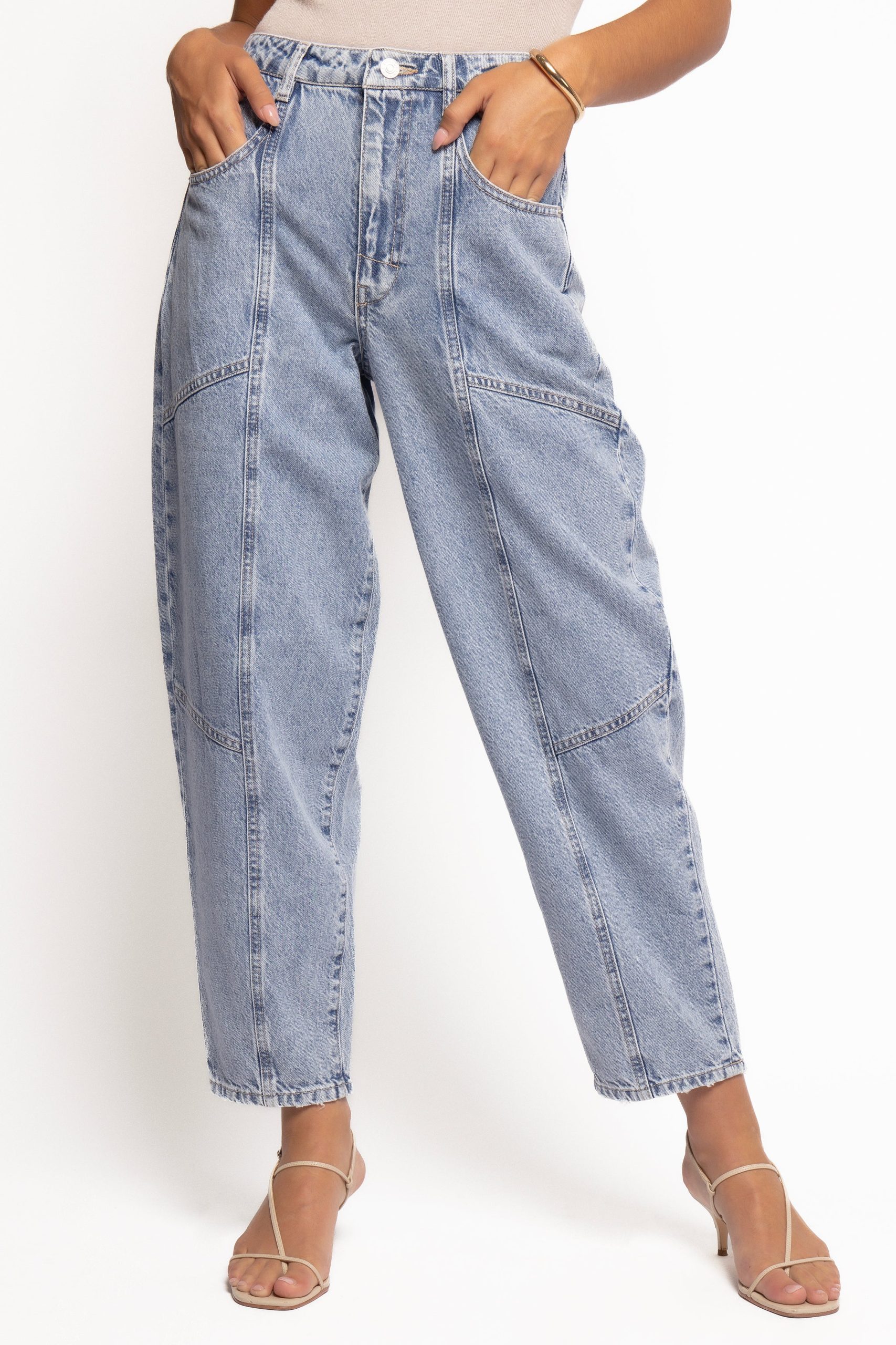 Ellis Barrel Leg Jeans - Roadtrip - Image 4