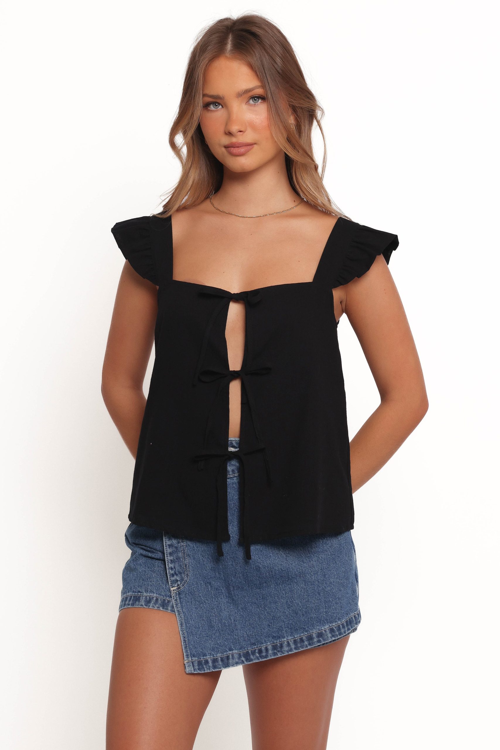 Elsie Top - Black - Image 2