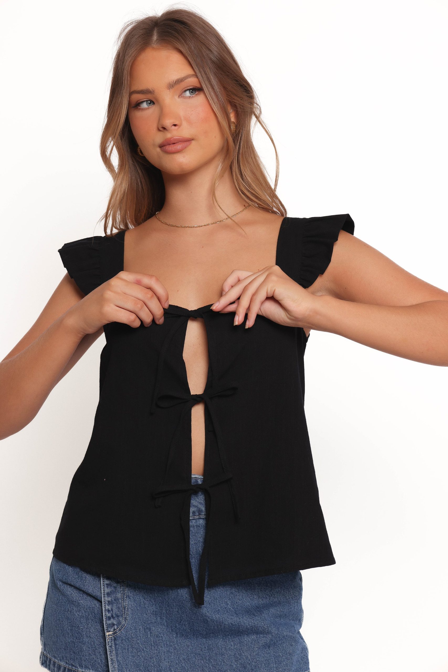 Elsie Top - Black - Image 6