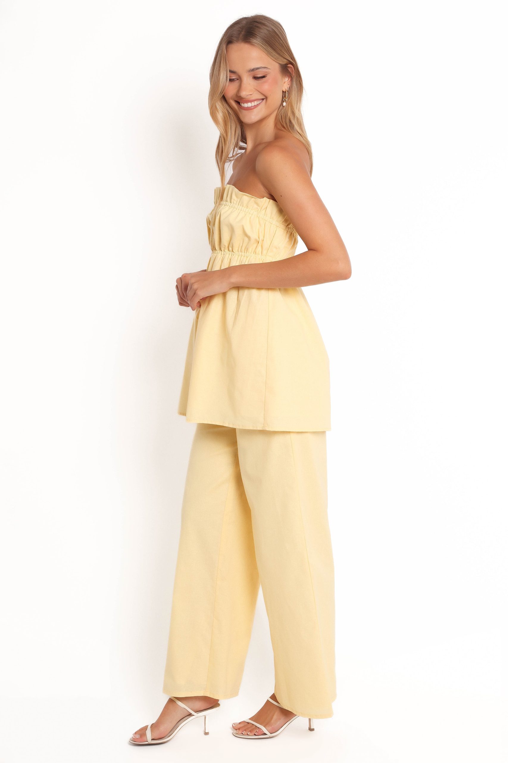 Ember Cotton Pants - Butter Yellow - Image 5