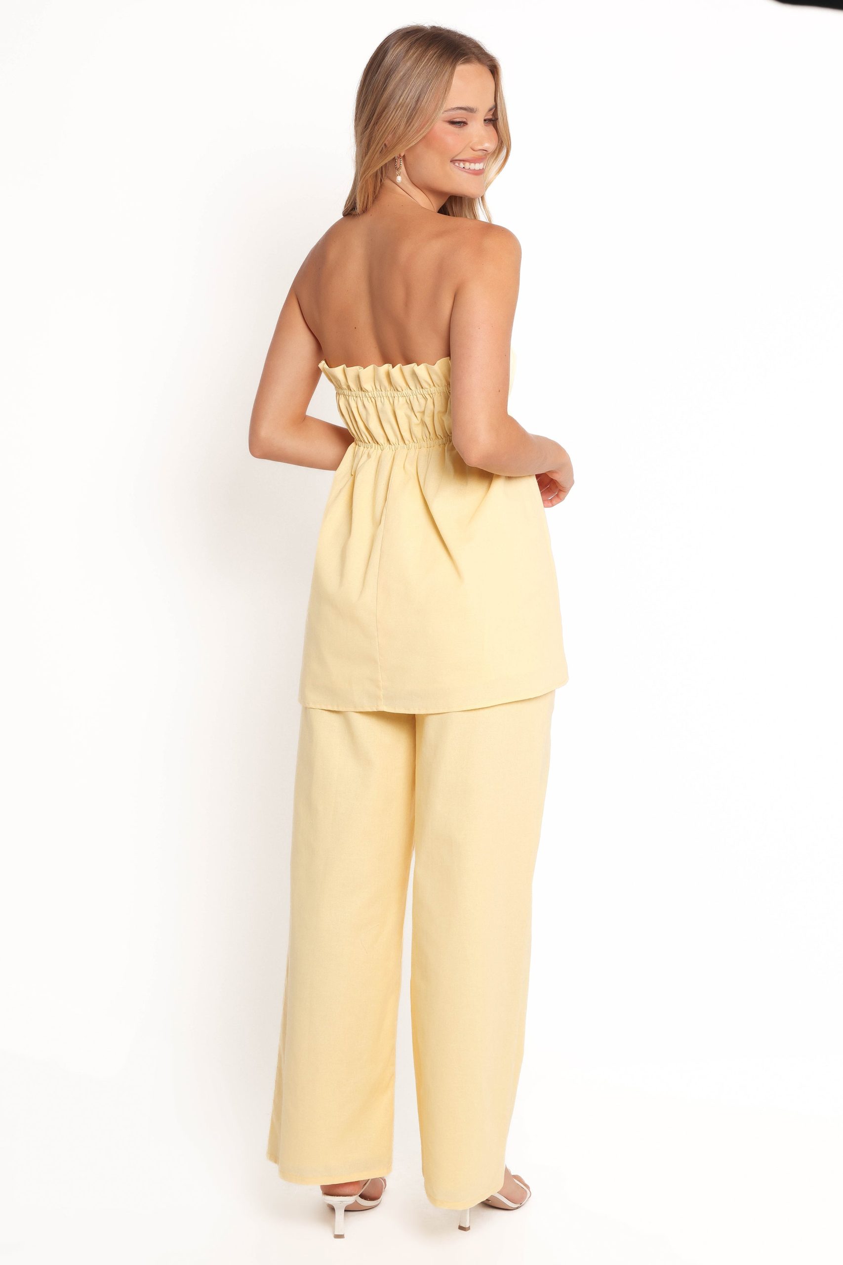 Ember Cotton Pants - Butter Yellow - Image 6