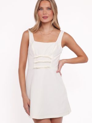 Emer Mini Dress - Cream