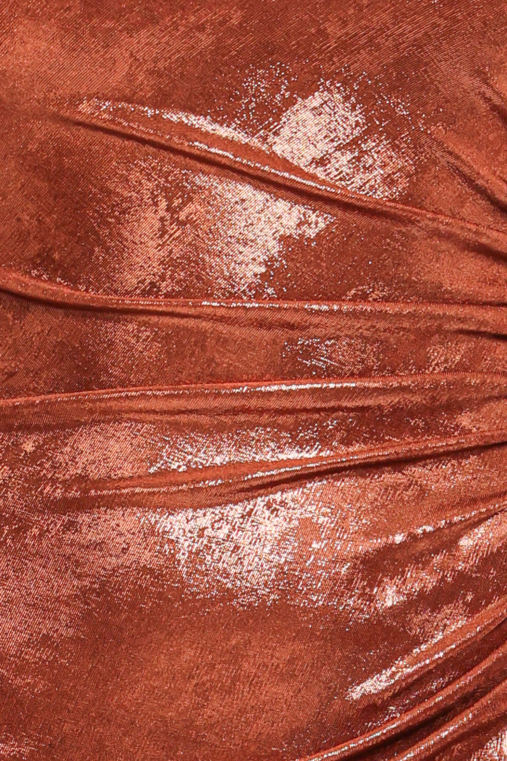 Emerie Sleeveless Metallic Maxi - Bronze - Image 7