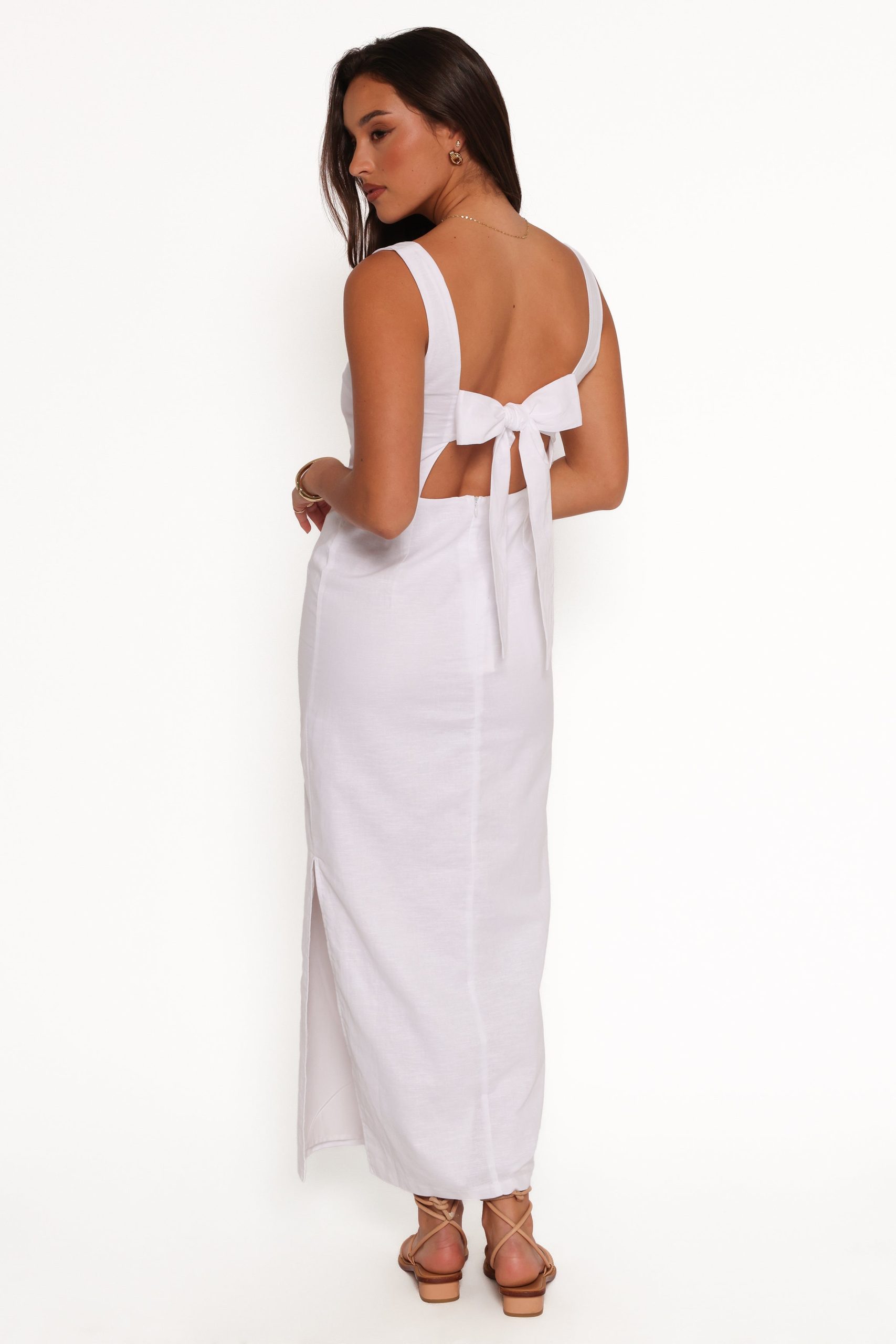 Emery Maxi Dress - White - Image 4