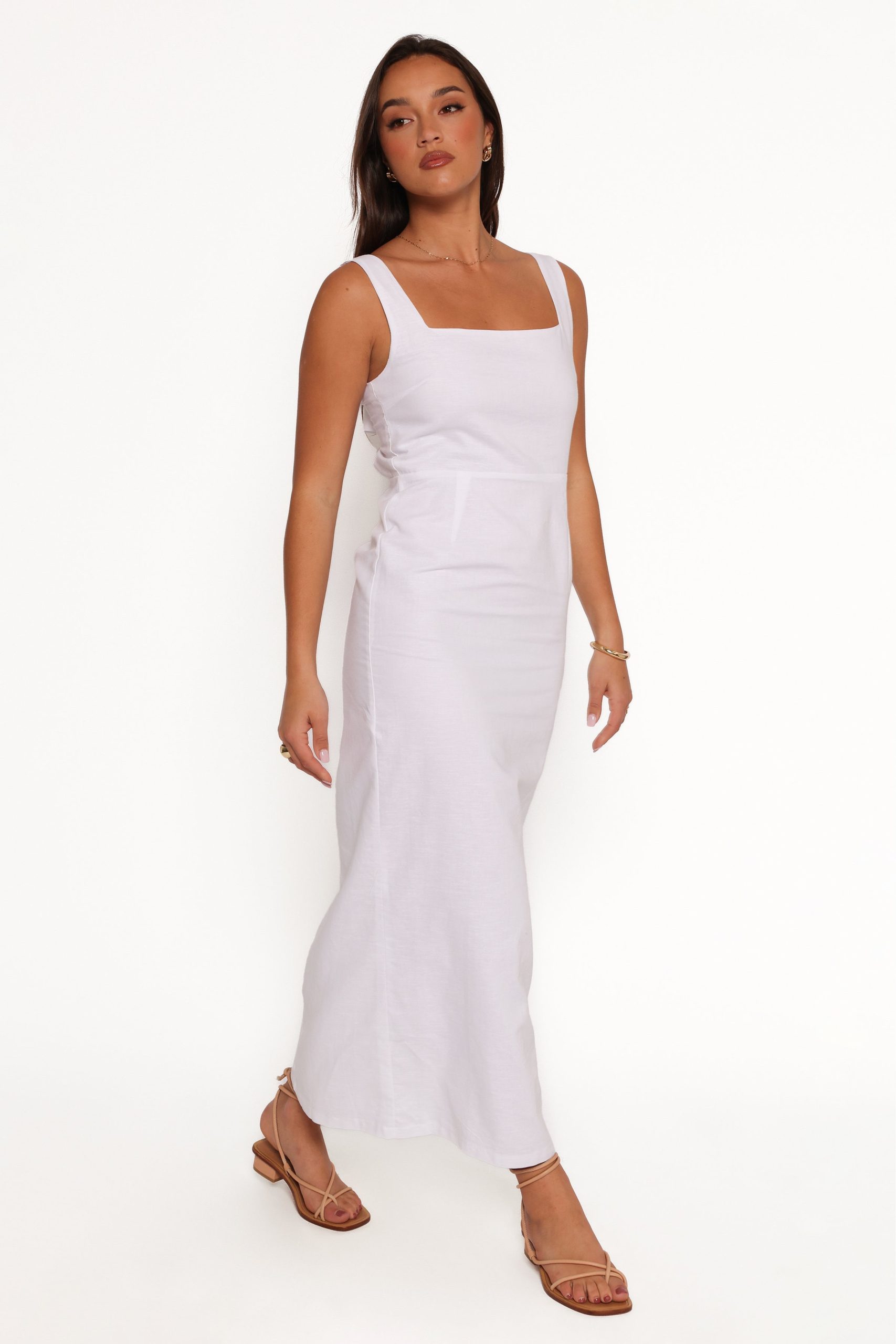 Emery Maxi Dress - White - Image 5