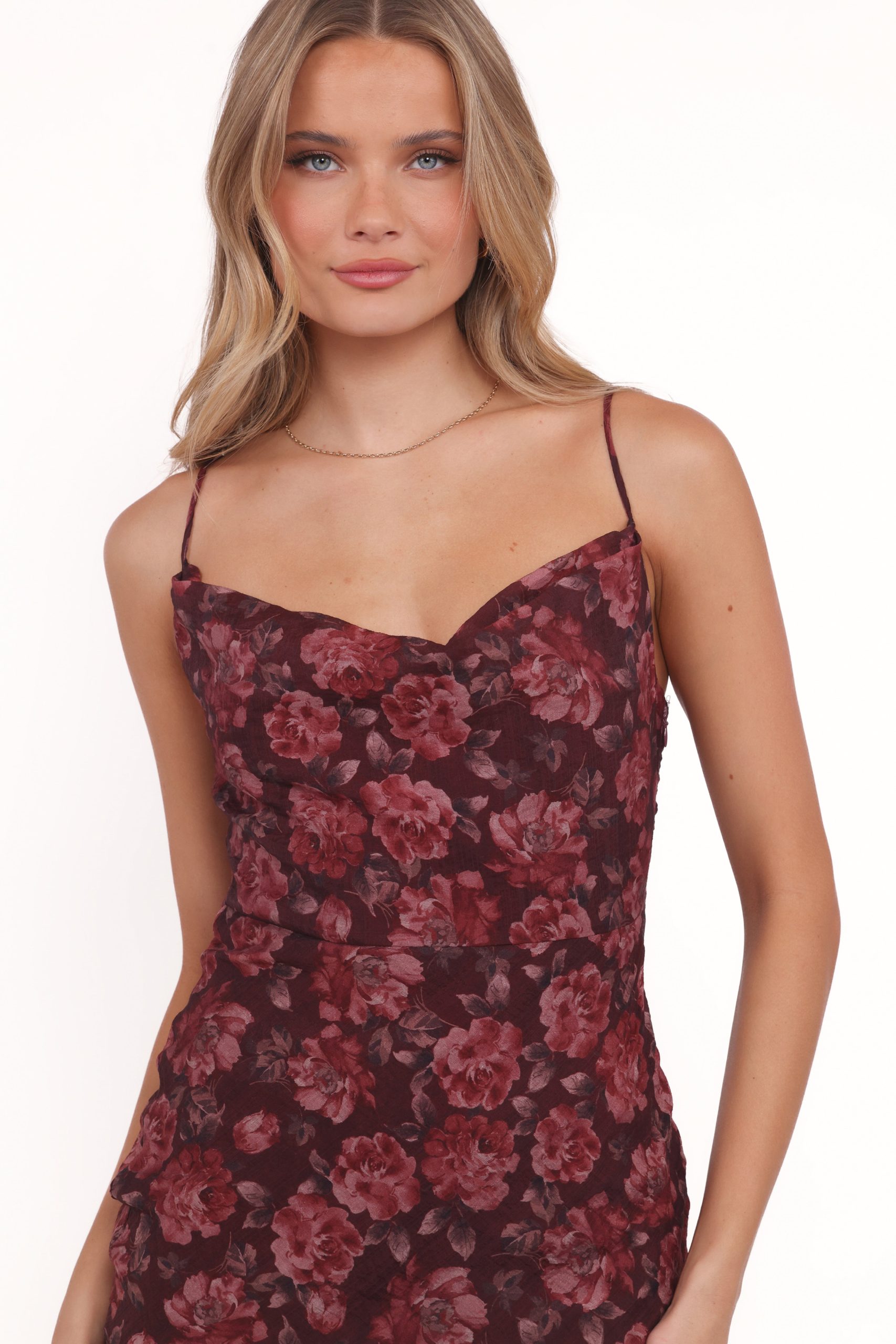 Esmeralda Maxi Dress - Pink Floral - Image 2