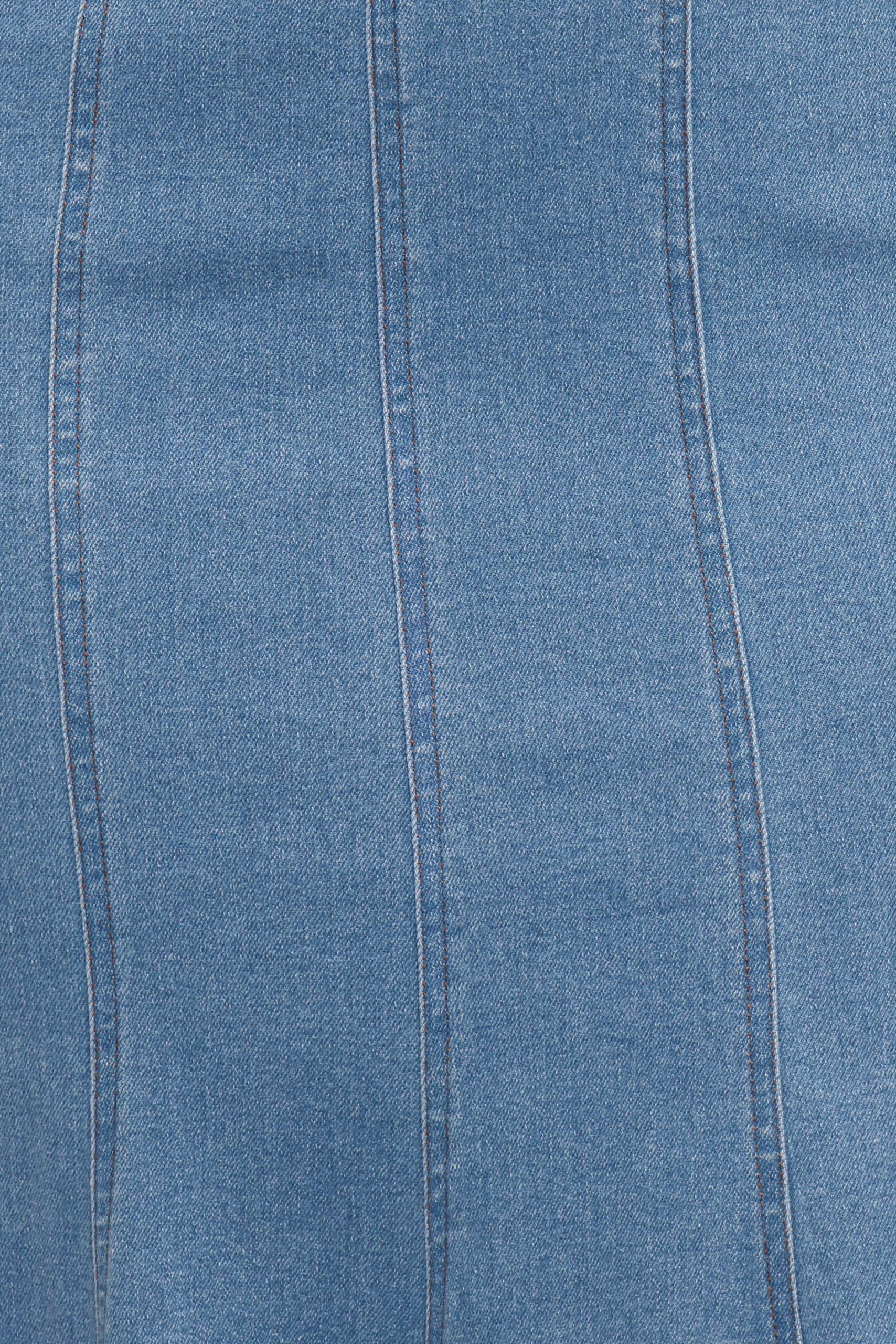 Eugenia Midi Dress - Indigo Denim - Image 5