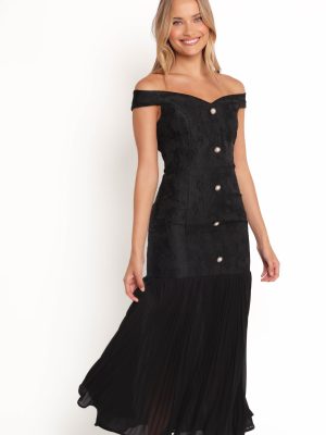 Evelina Maxi Dress - Black