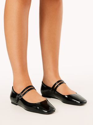 Finnegan Flats - Black Patent