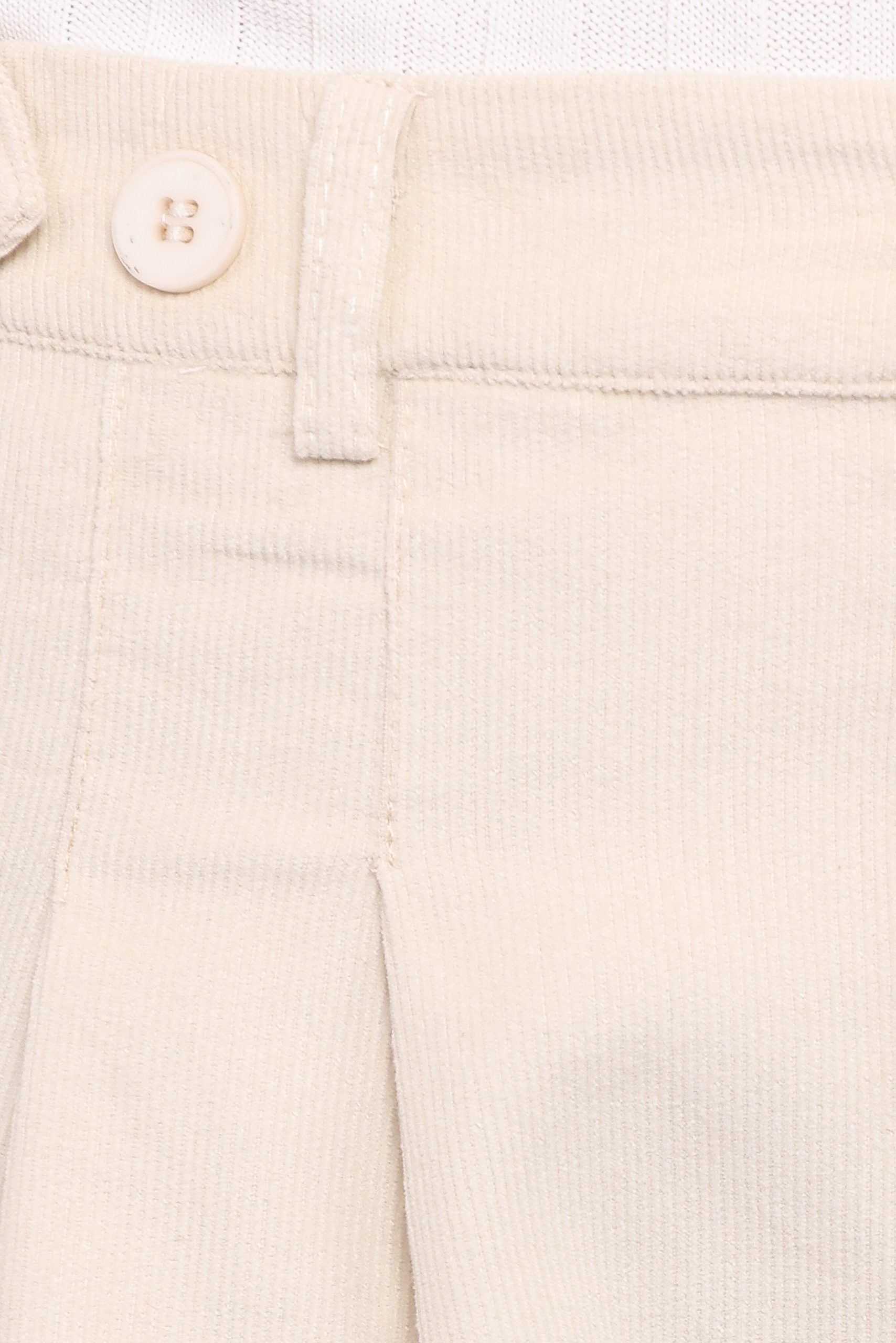 Faelan Wide Leg Cord Pants - Beige - Image 5