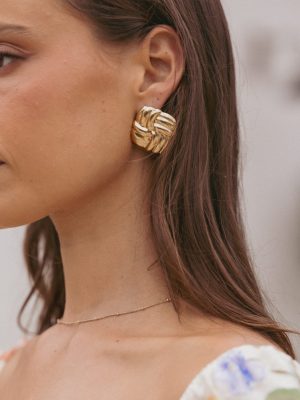 Fawn Earrings - Gold