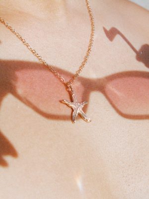 Starfish Necklace - Gold