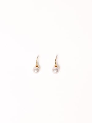 Finley Earrings - Gold/Pearl