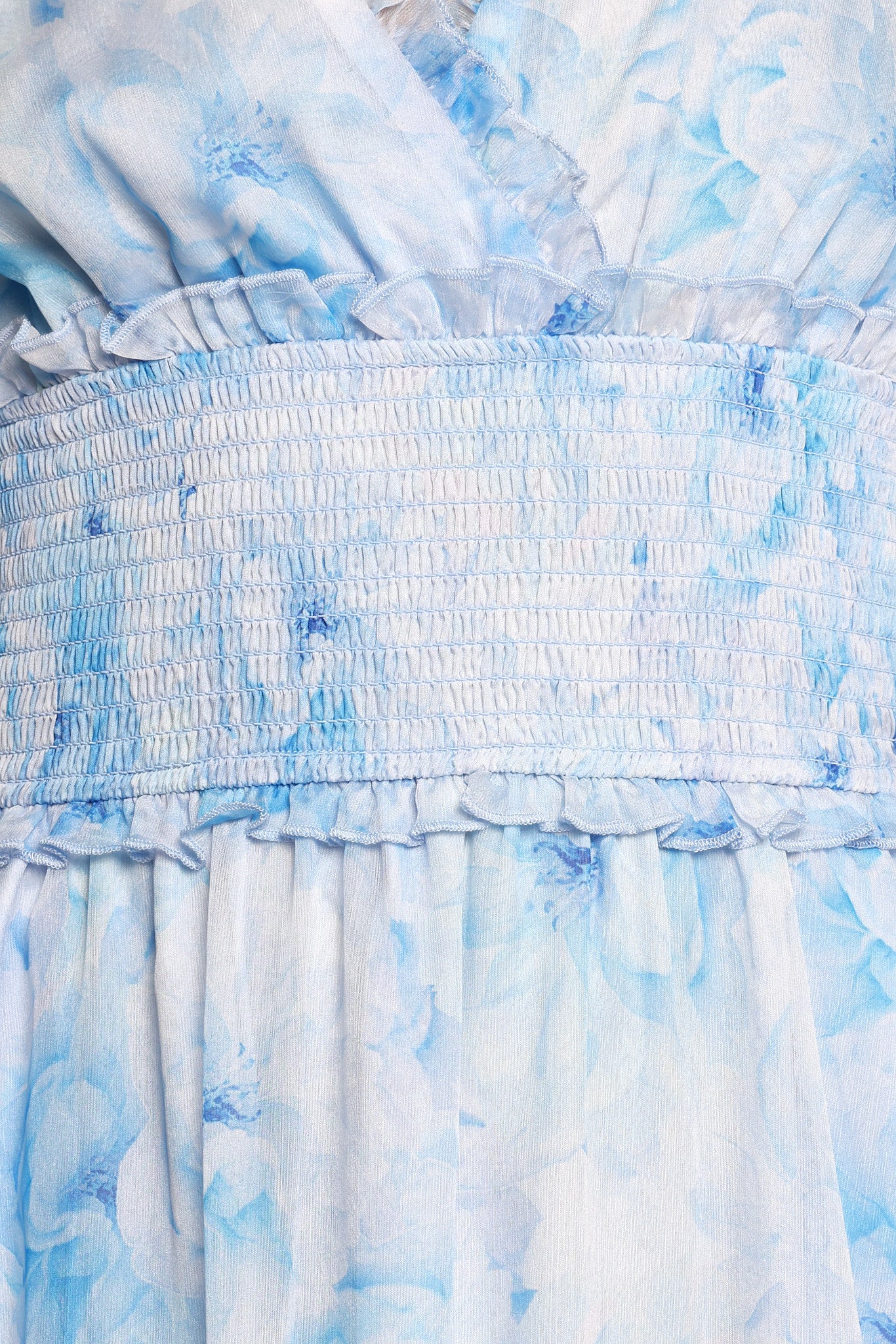 Fionna Maxi Dress - Blue Floral - Image 8