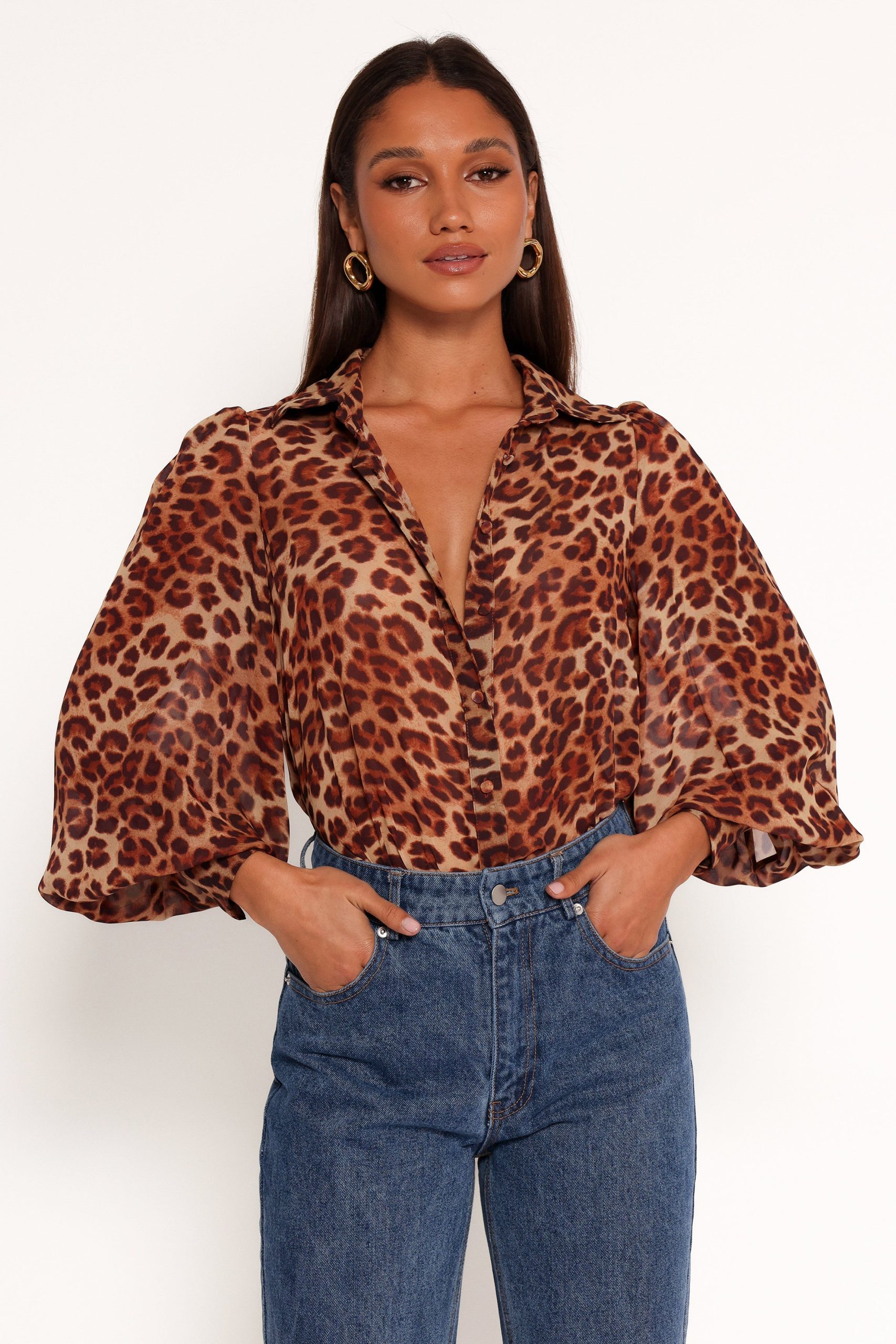 Fleetwood Blouse - Leopard - Image 3