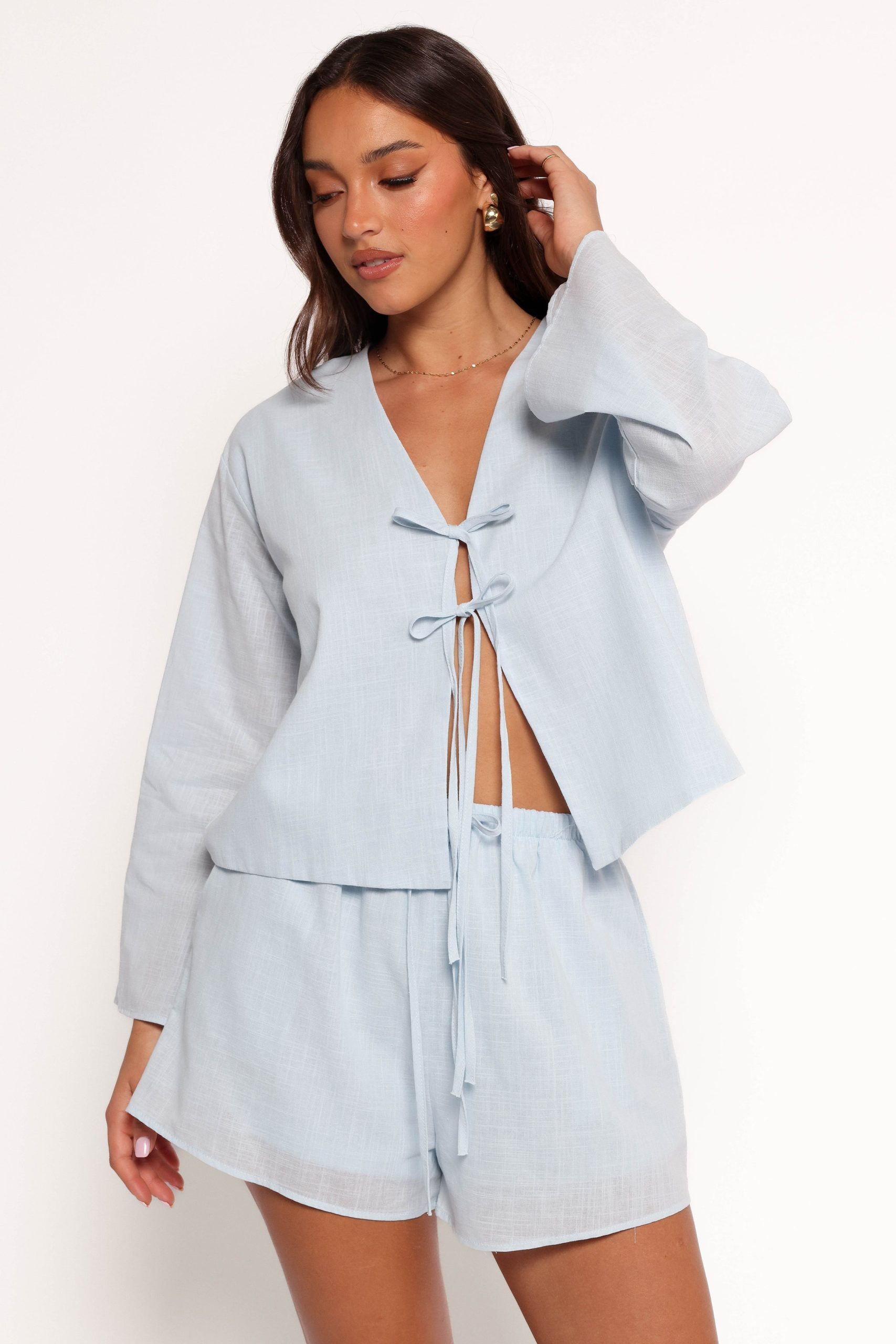 Flynn Short Set - Pale Blue - Image 3