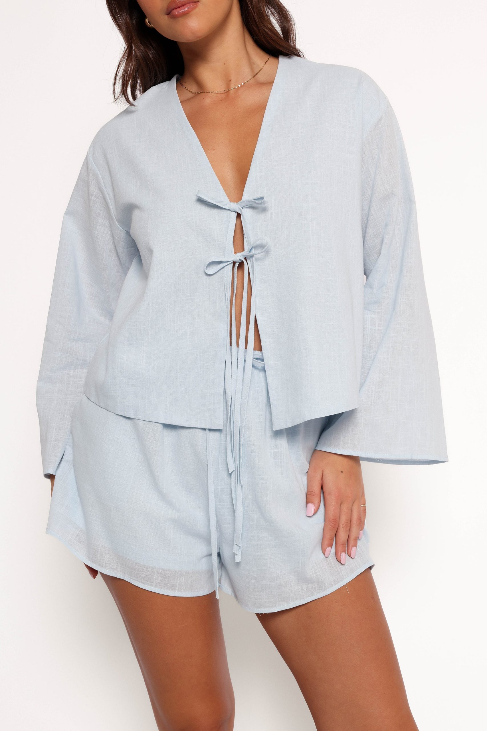 Flynn Short Set - Pale Blue - Image 2