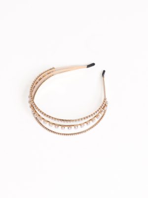 Freya Headband - Pearl