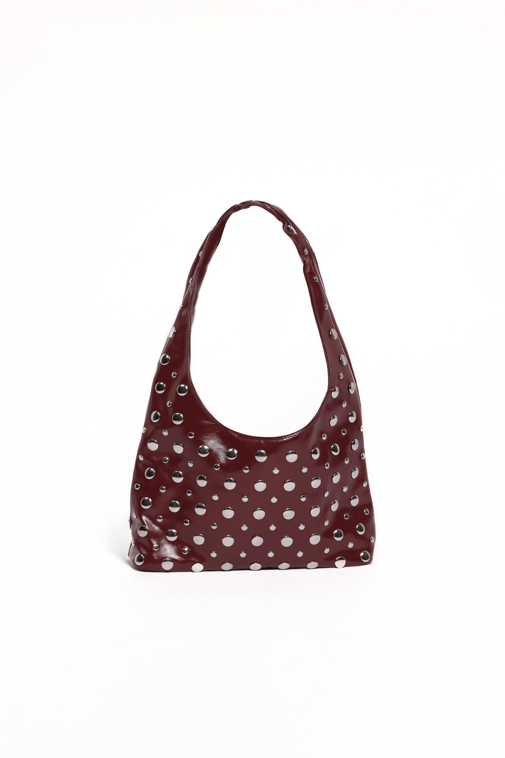 Valerie Studded Bag - Red - Image 2
