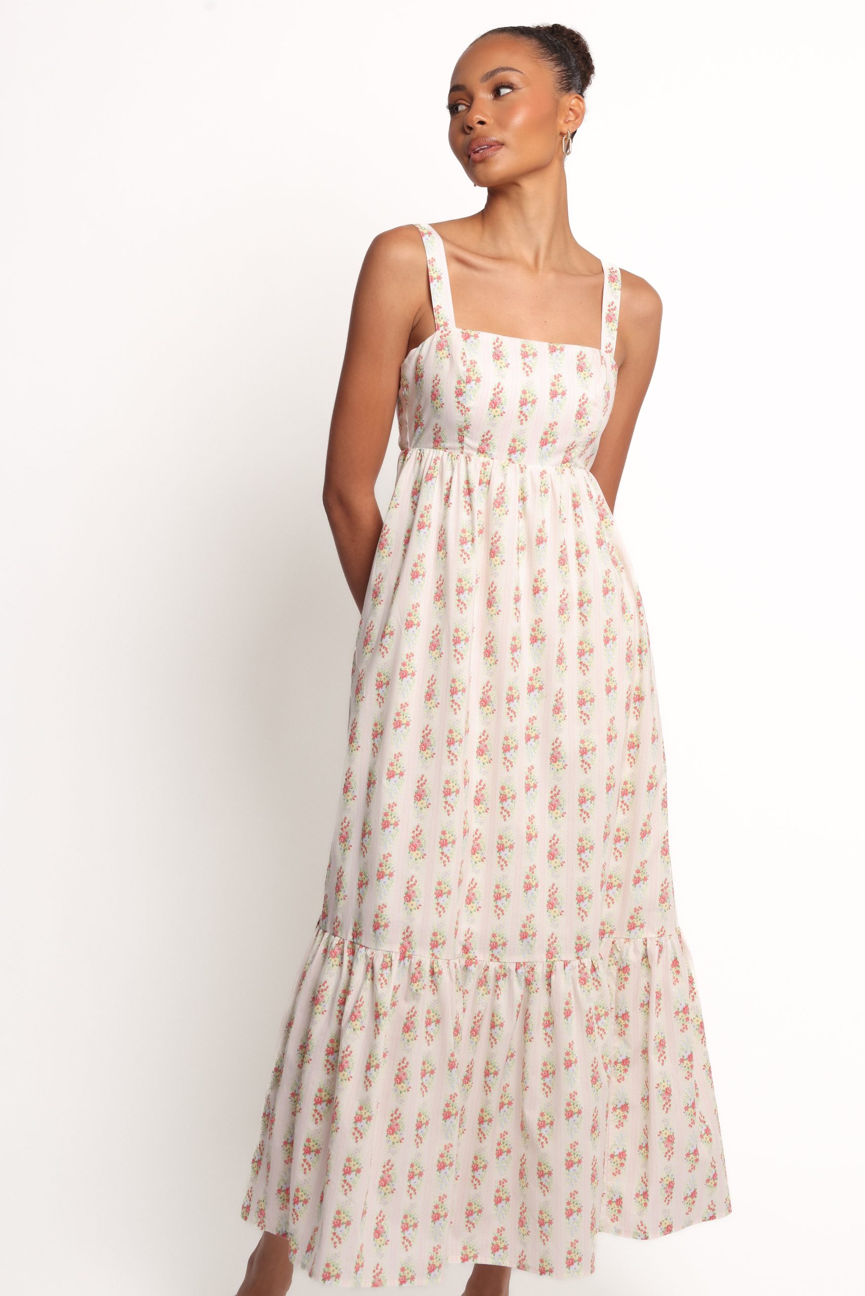 Gabriela Maxi Dress - Off White - Image 5