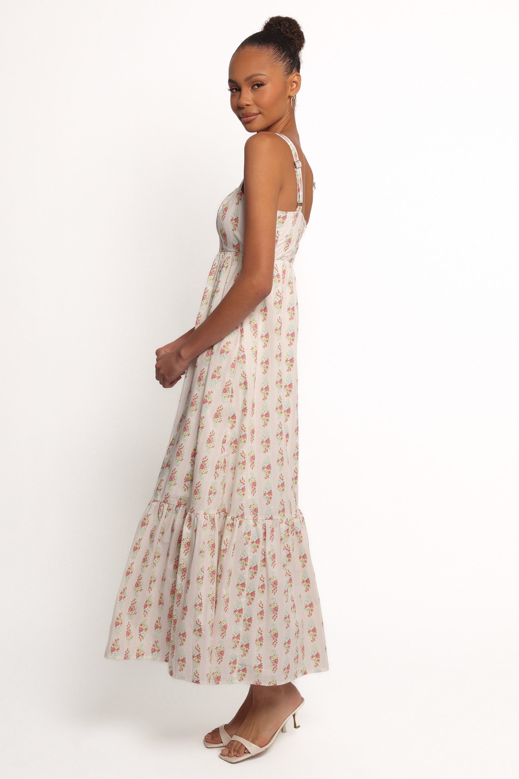 Gabriela Maxi Dress - Off White - Image 3