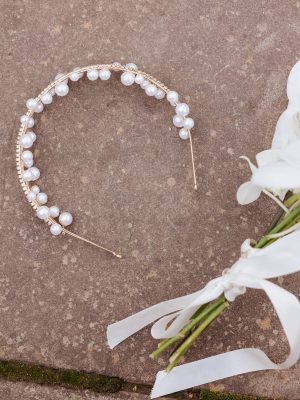 Gale Headband - Pearl