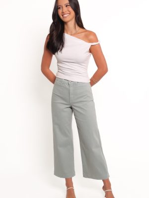 Gemma Cropped Wide Leg Jean - Zuma