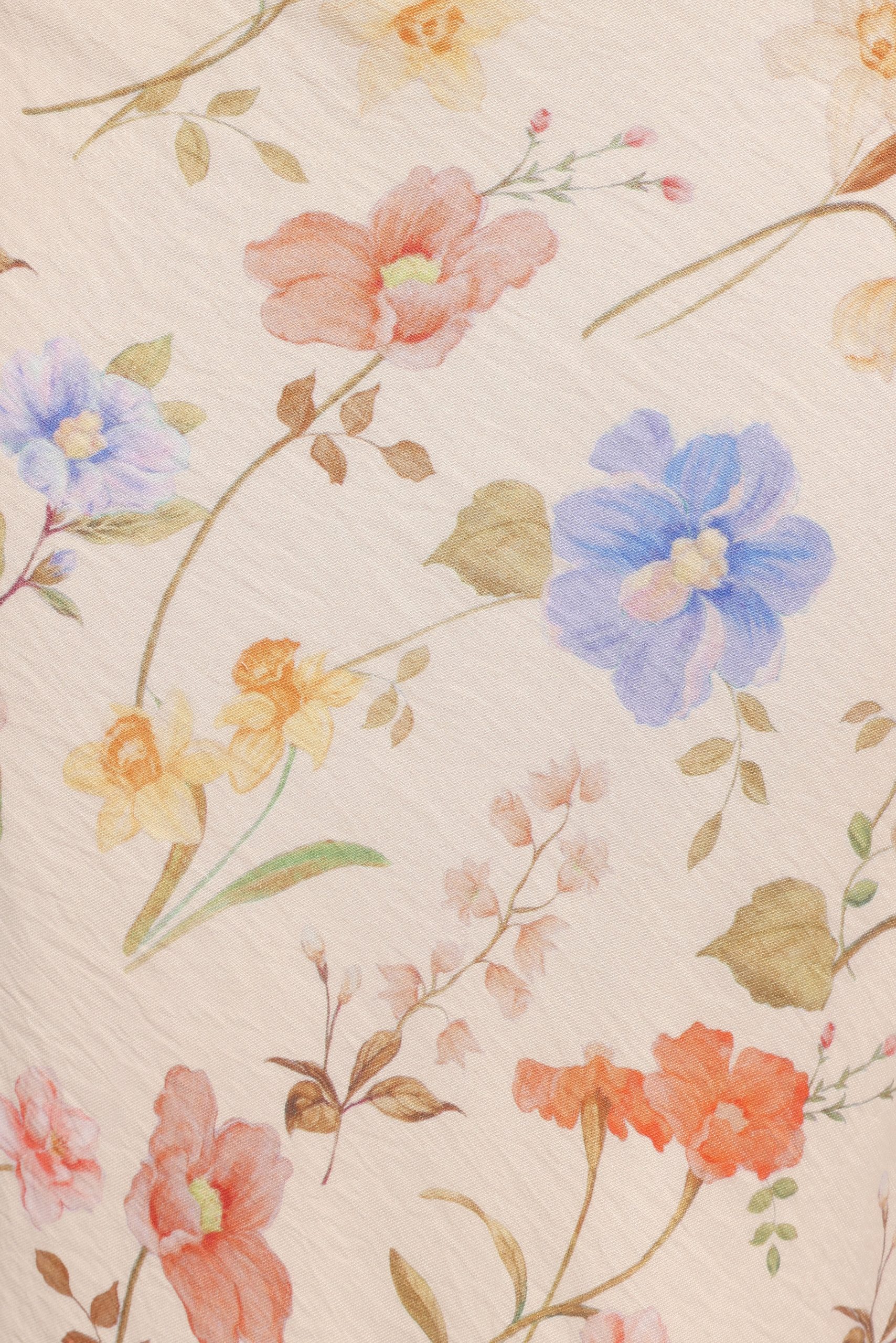 Kedra Tie Shoulder Top - Floral - Image 6