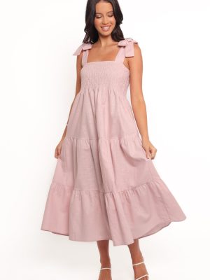 Giorgi Midi Dress - Pink