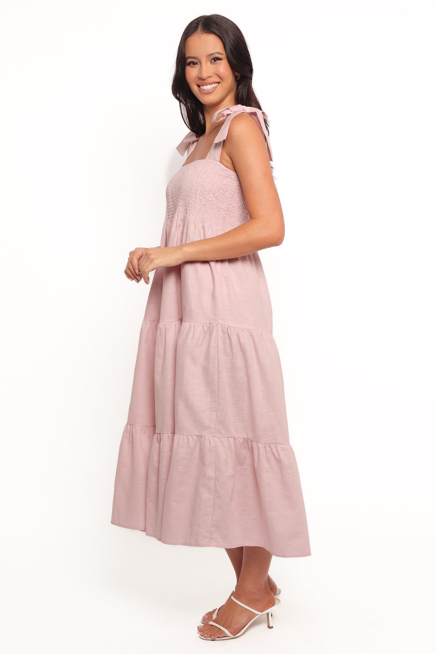 Giorgi Midi Dress - Pink - Image 3