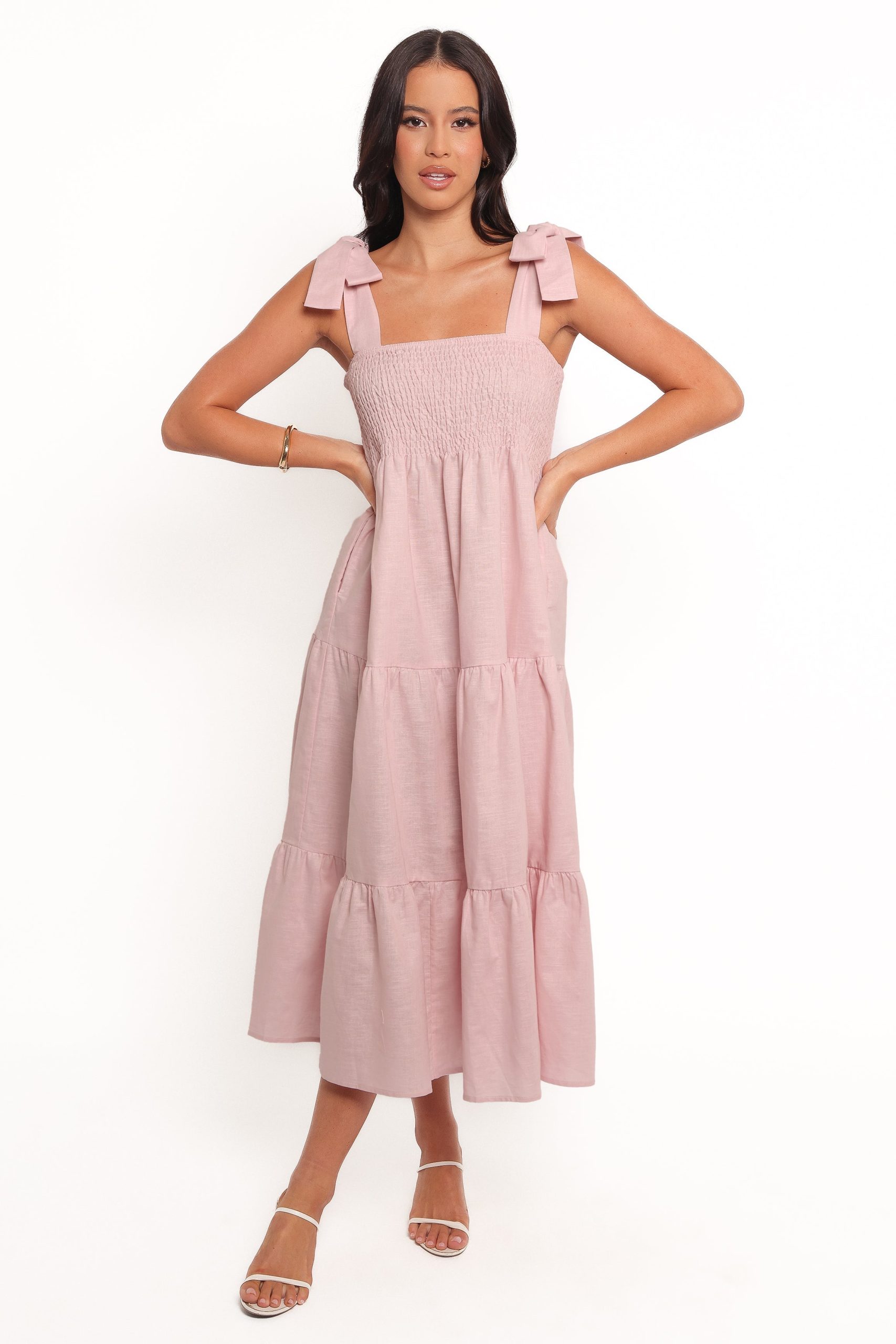 Giorgi Midi Dress - Pink - Image 7
