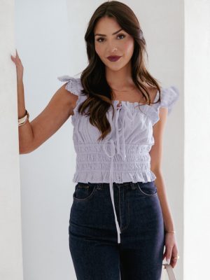 Giran Top - Cashmere Blue