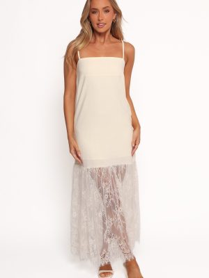 Grant Midi Dress - Cream