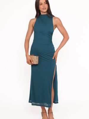 Hayven Midi Dress - Teal