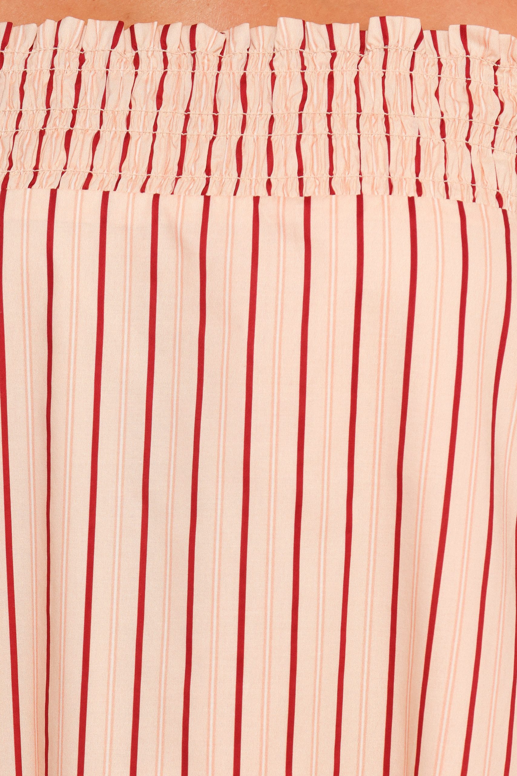 Irina Maxi Dress - Pink Stripe - Image 8