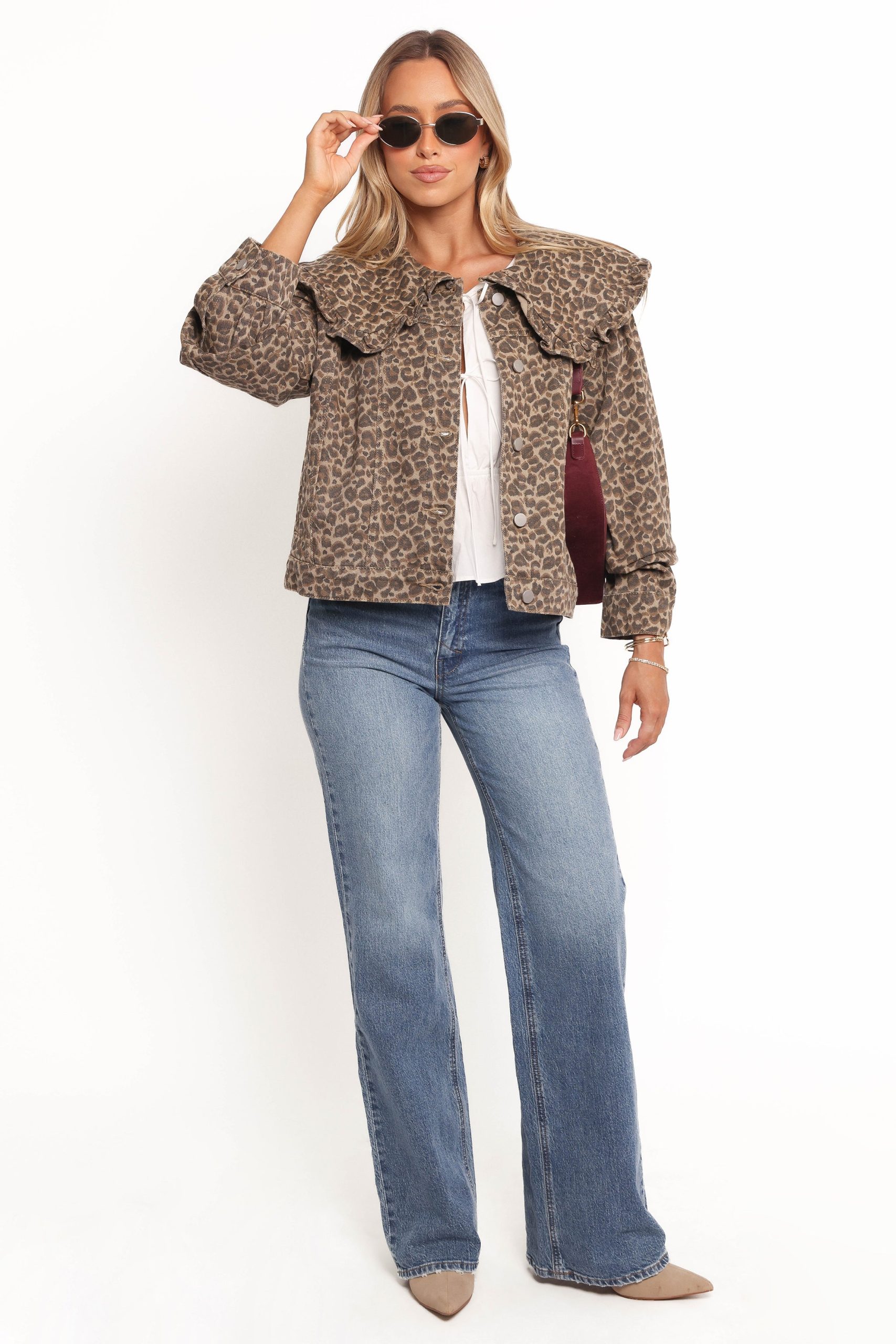 Jaelle Leopard Print Jacket - Leopard - Image 7