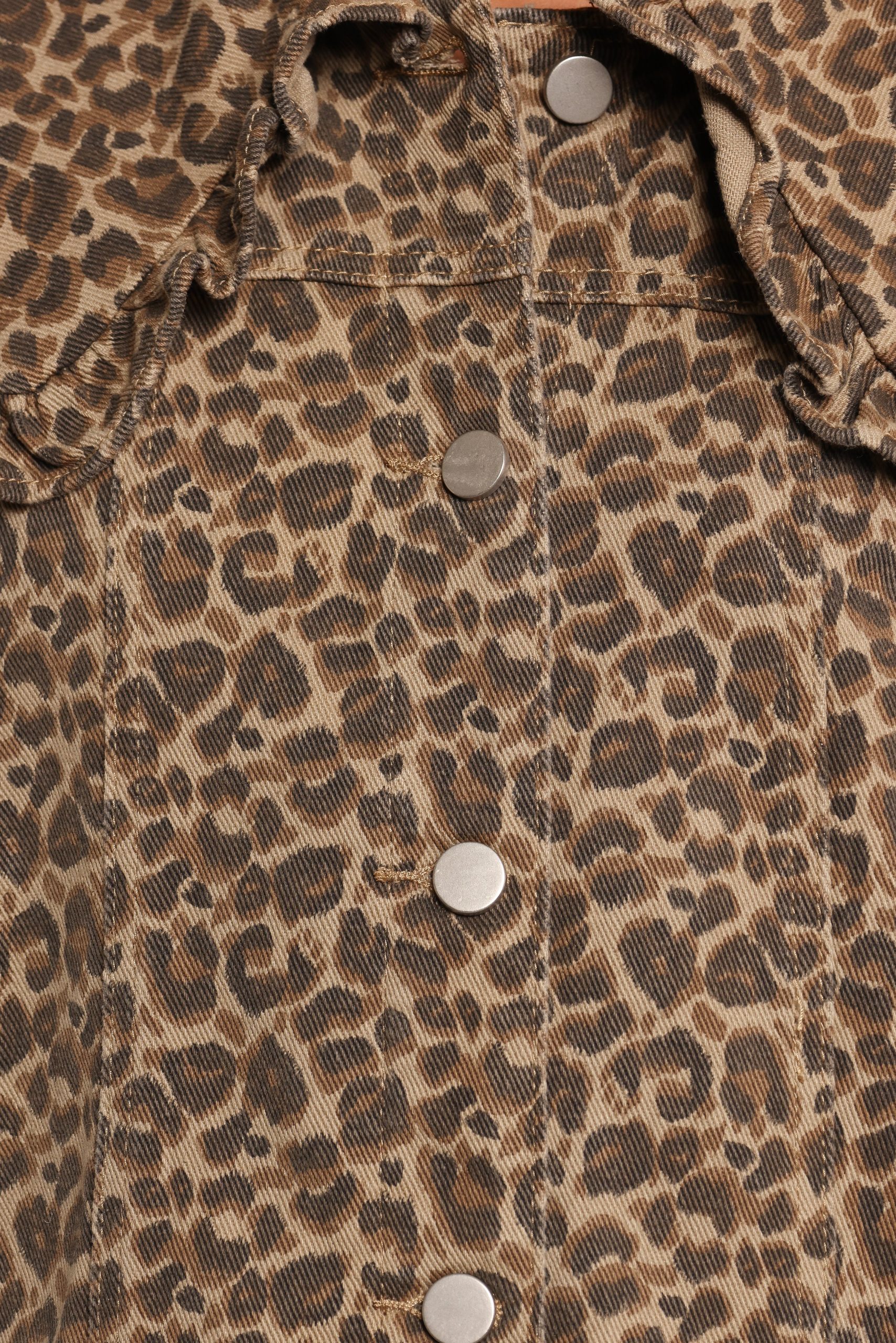 Jaelle Leopard Print Jacket - Leopard - Image 8