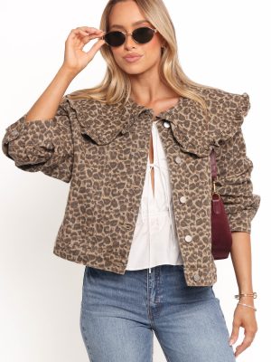 Jaelle Leopard Print Jacket - Leopard