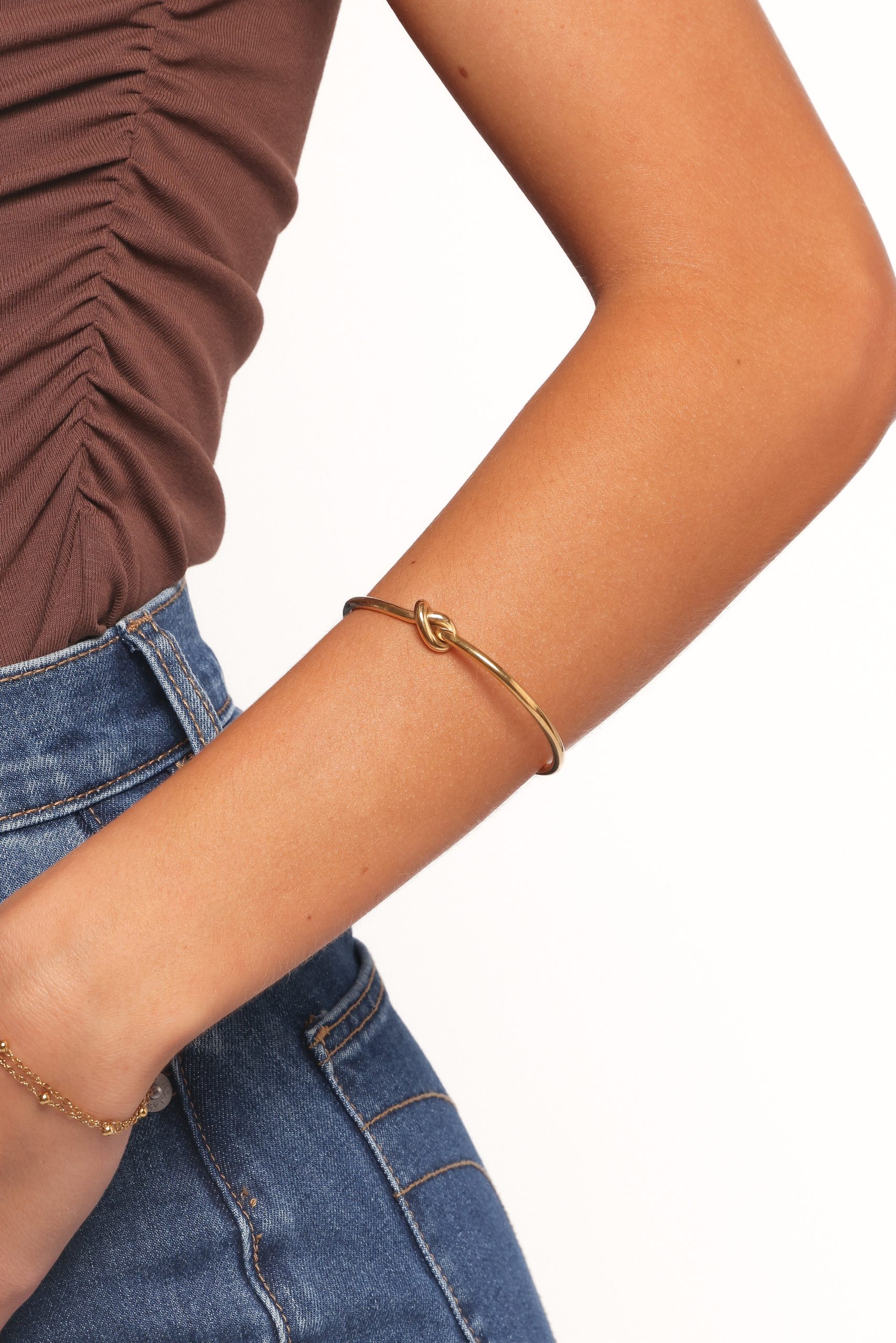 Jarvis Knot Bracelet - Gold - Image 2