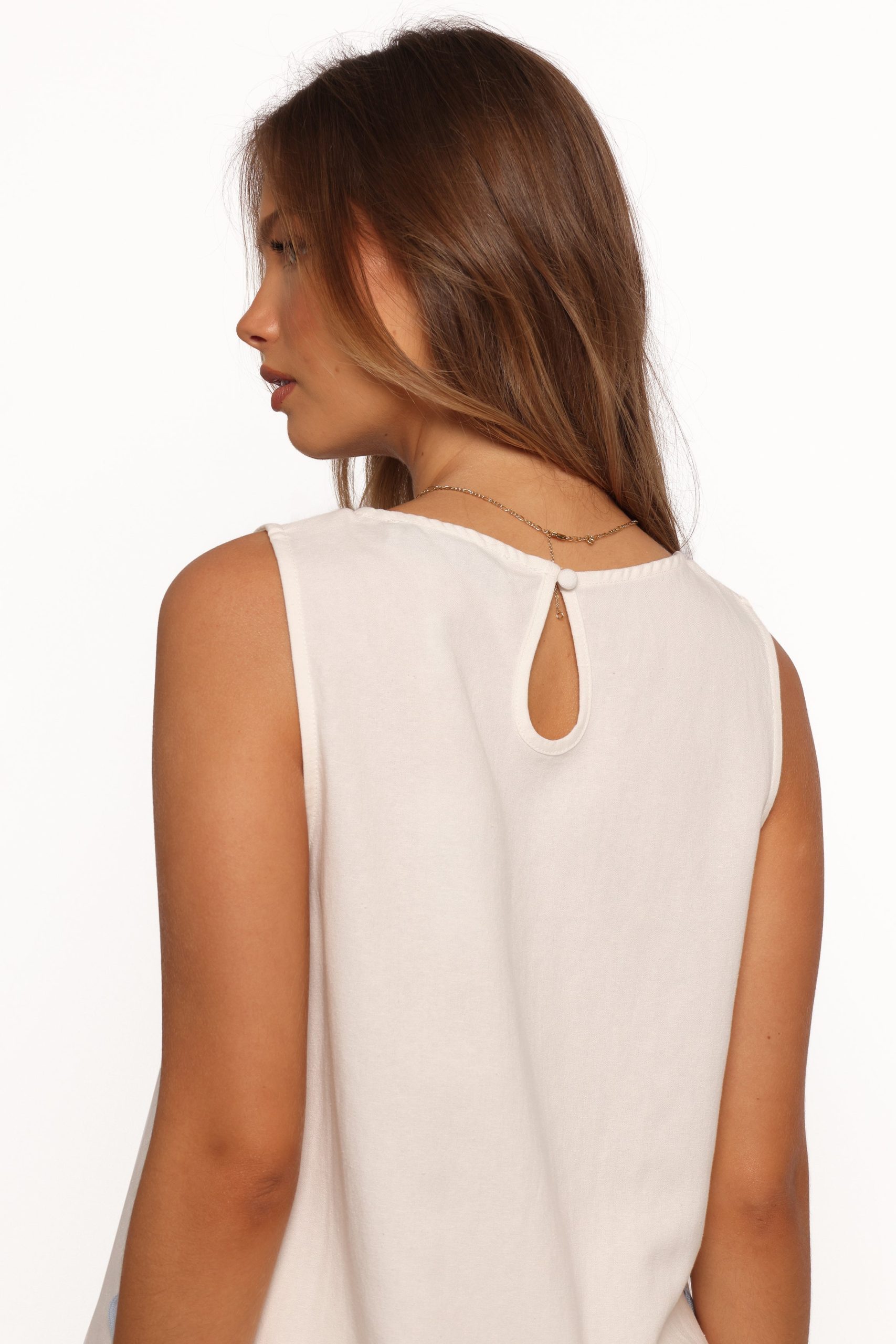 Jasinta Top - Cream Blue - Image 8