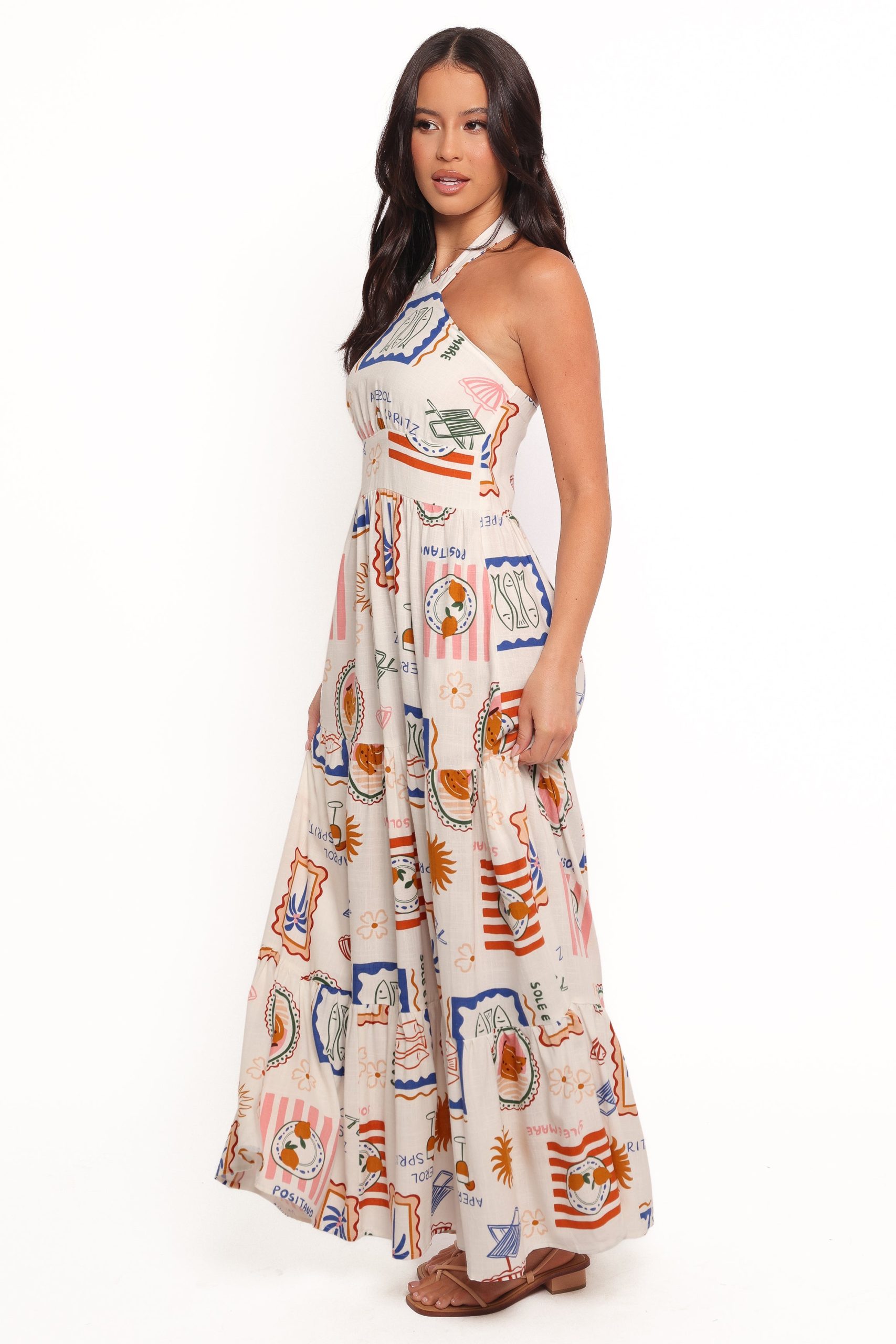 Jelena Maxi Dress - Ocean Oasis - Image 7